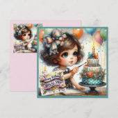 ROSLYN ~ Gefeliciteerd ~ Cadeauversiering ~ (Voorkant / Achterkant)