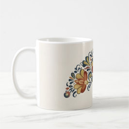 rosmaling mug koffiemok