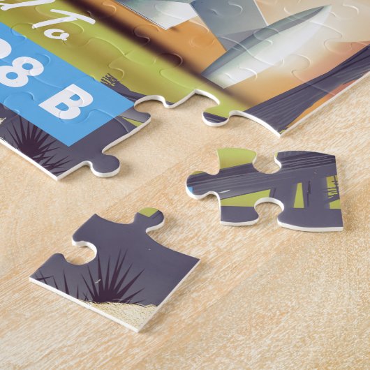 Ross 128 B Science fiction poster Legpuzzel (Zijkant)