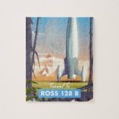 Ross 128 B Science fiction poster Legpuzzel (Verticaal)