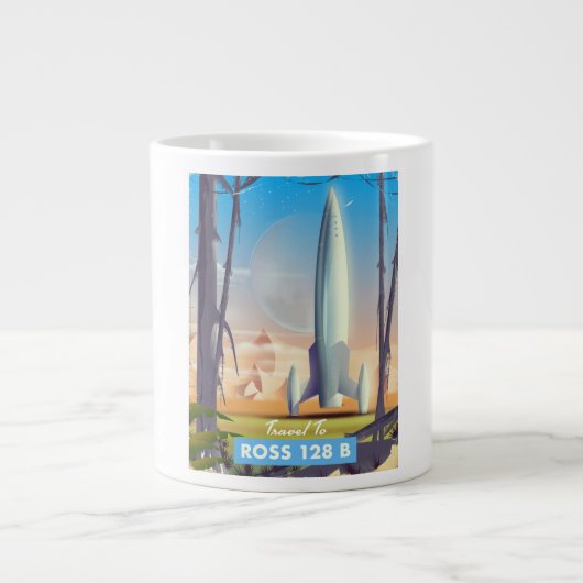 Ross 128 B Sciencefictionposter Grote Koffiekop (Voorkant)