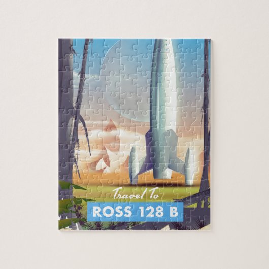 Ross 128 B Sciencefictionposter Legpuzzel (Verticaal)