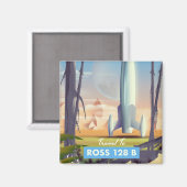 Ross 128 B Sciencefictionposter Magneet (Voorkant / Achterkant)