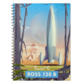 Ross 128 B Sciencefictionposter Notitieboek (Voorkant)