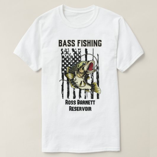Ross Barnett Reservoir Mississippi T-shirt (Design voorkant)