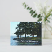 Ross Barnett Reservoir op Natchez Trace Parkway Briefkaart (Staand voorkant)