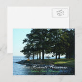 Ross Barnett Reservoir op Natchez Trace Parkway Briefkaart (Voorkant / Achterkant)