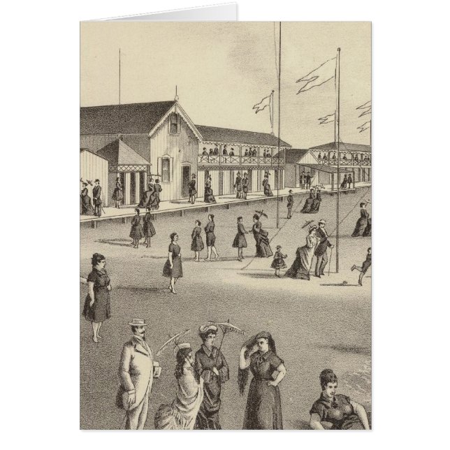 Ross Bathing Houses, Ocean Grove, NJ (Voorkant)
