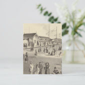 Ross Bathing Houses, Ocean Grove, NJ Briefkaart (Staand voorkant)