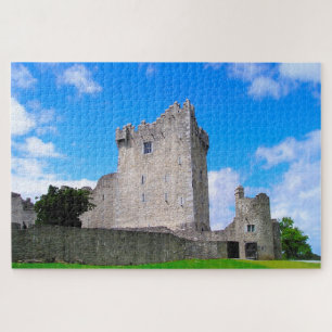 Ross Castle Co.Kerry, Ierland. Jigzaag Puzzle Legpuzzel