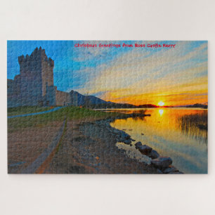 Ross Castle Co.Kerry, Ierland Jigzaag Puzzle Legpuzzel