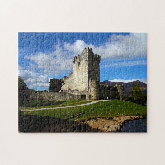 Ross Castle Co.Kerry, Ierland. Jigzaag Puzzle Legpuzzel (Horizontaal)