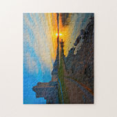 Ross Castle Co.Kerry, Ierland. Jigzaag Puzzle Legpuzzel (Verticaal)