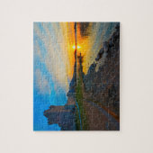 Ross Castle Co.Kerry, Ierland. Legpuzzel (Verticaal)