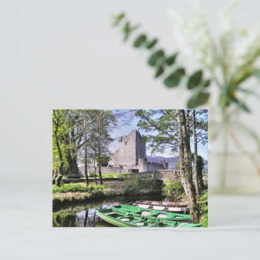 Ross Castle Killarney Briefkaart (Staand voorkant)