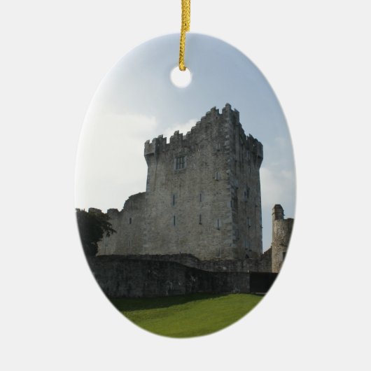 Ross Castle, Killarney, Ierland Keramisch Ornament (Voorkant)