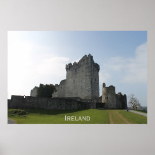 Ross Castle, Killarney, Ierland Poster