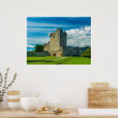 Ross Castle Killarney Muurkunst | Ierland Print (Keuken)