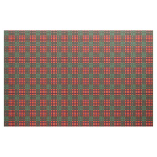 Ross clan Pset Scottish tartan Stof (Yard (91,4 cm))
