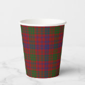 Ross Clan Tartan Plaid Papieren bekers (Achterkant)
