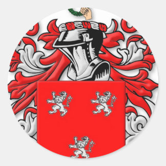 Ross Coat of Arms Ronde Sticker