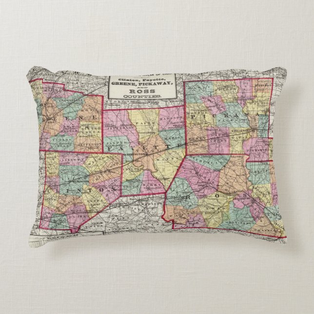 Ross County Decoratief Kussen (Voorkant)