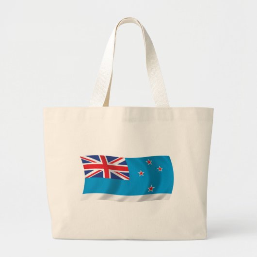 Ross Dependency Flag Canvas tas (Voorkant)