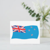 Ross Dependency Vlag Postkaart (Staand voorkant)