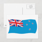 Ross Dependency Vlag Postkaart (Voorkant / Achterkant)