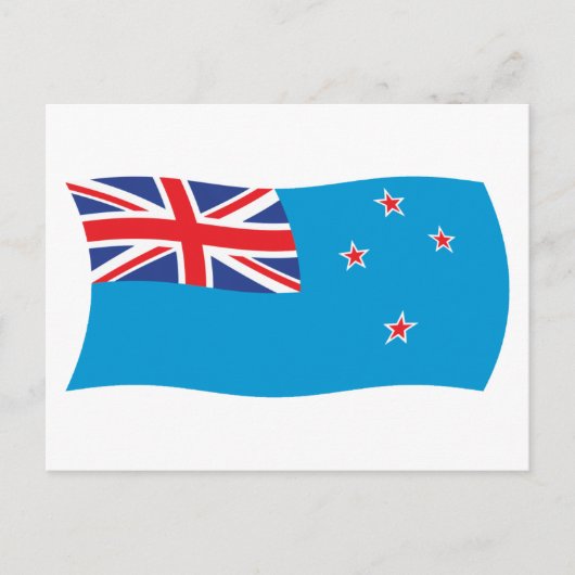 Ross Dependency Vlag Postkaart (Voorkant)