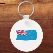 Ross Dependency Vlag Sleutelhanger (Voorkant)