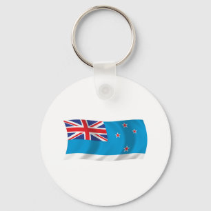 Ross Dependency Vlag Sleutelhanger