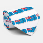 Ross Dependency-vlag stropdas (Opgerold)