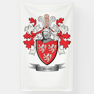 Ross gezinsklok van wapens spandoek