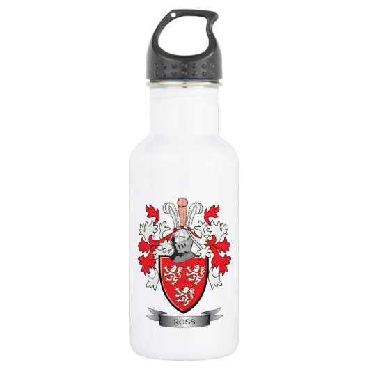 Ross gezinsklok van wapens waterfles (Voorkant)