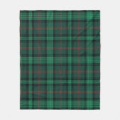 Ross Jacht op Modern Plaid Fleece Deken (Voorkant)