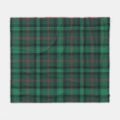 Ross Jacht op Modern Plaid Fleece Deken (Voorkant (Horizontaal))