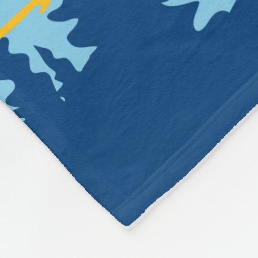 Ross Lake Washington Fleece Deken (Hoek)