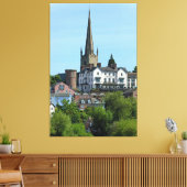 Ross-on-Wye, de geboorteplaats van het toerisme Canvas Afdruk (Insitu (Woonkamer))