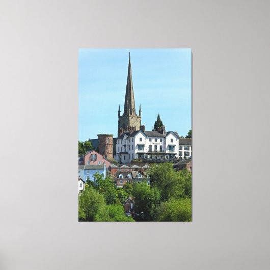 Ross-on-Wye, de geboorteplaats van het toerisme Canvas Afdruk (Voorkant)
