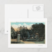 Ross Park Entrance Uitzicht Briefkaart (Voorkant / Achterkant)