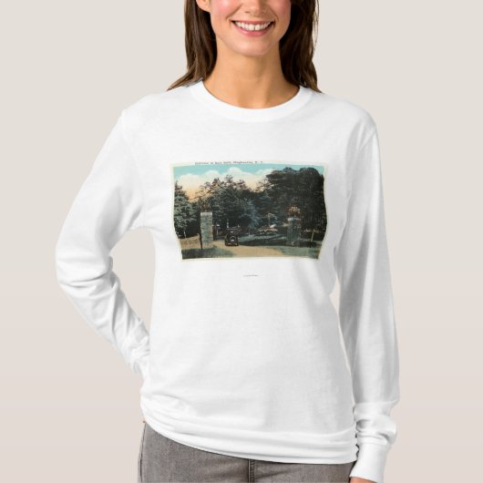 Ross Park Entrance Uitzicht T-shirt (Voorkant)