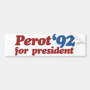 Ross Perot 1992 Bumpersticker