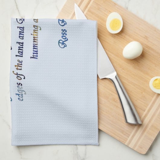 Ross Poldark Theedoek (Quarter Fold)