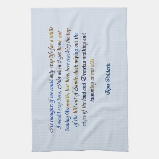 Ross Poldark Theedoek (Verticaal)