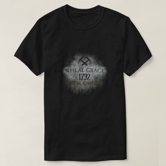 Ross Poldark's Wheal Grace Mine Essential T-shirt (Design voorkant)