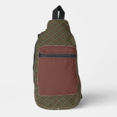 Ross Schotse Clan Tartan Sling Bag (Voorkant)