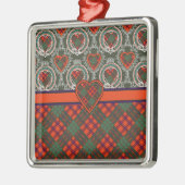Ross Scottish Tartan Metalen Ornament (Links)