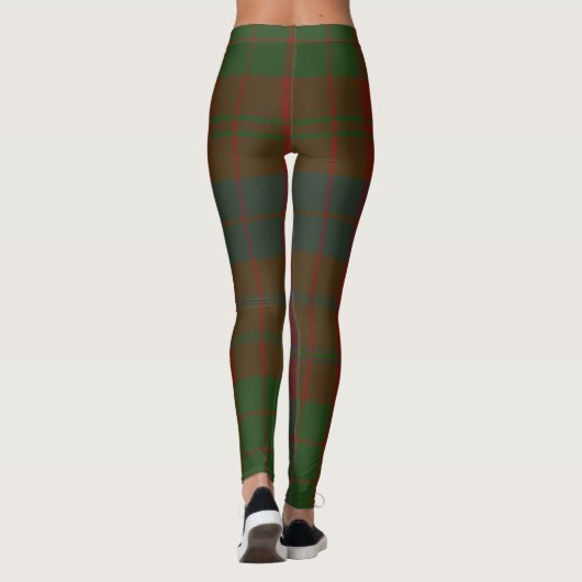 Ross Tartan Clan Plaid Leggings (Achterkant)