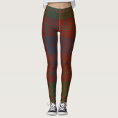 Ross Tartan Clan Plaid Leggings (Voorkant)